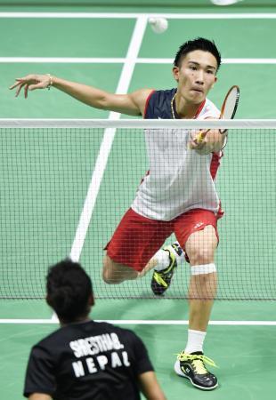 桃田ら3回戦へ バドミントン・24日