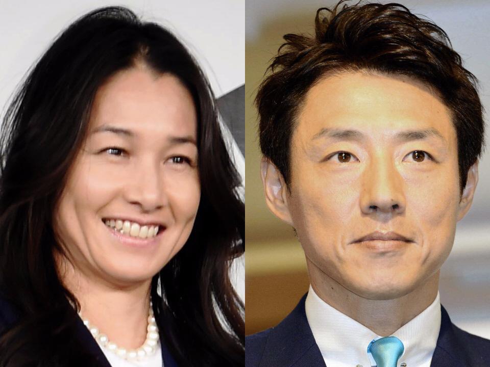 　伊達公子氏（左）と松岡修造氏