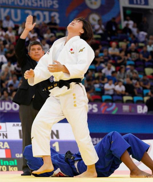 新井千鶴 ２連覇　女王の座を守り抜いた「東京五輪で一番欲しいものを」