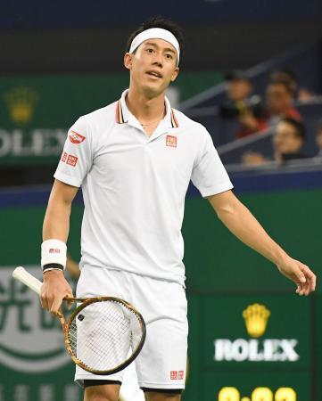 錦織圭は４強入りならず マスターズ上海テニス