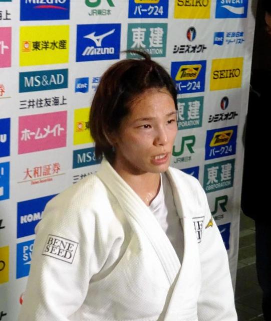 松本薫、引退示唆「フィフティーフィフティー」　初戦一本負け、東京五輪絶望で