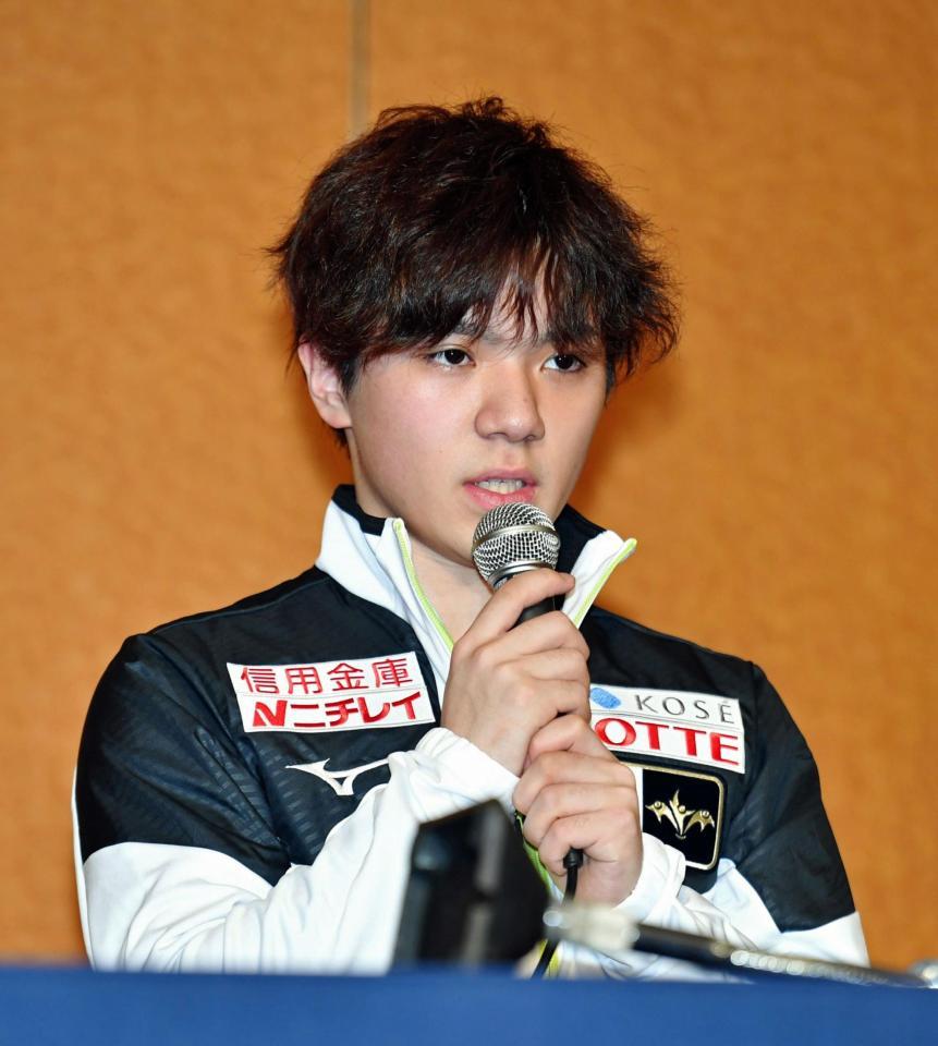 試合に向け意気込みを語る宇野