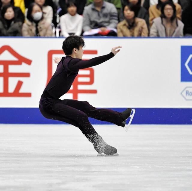 宇野昌磨、4回転なのに回りすぎる…「改善する必要が」SP首位もまだ伸びしろ