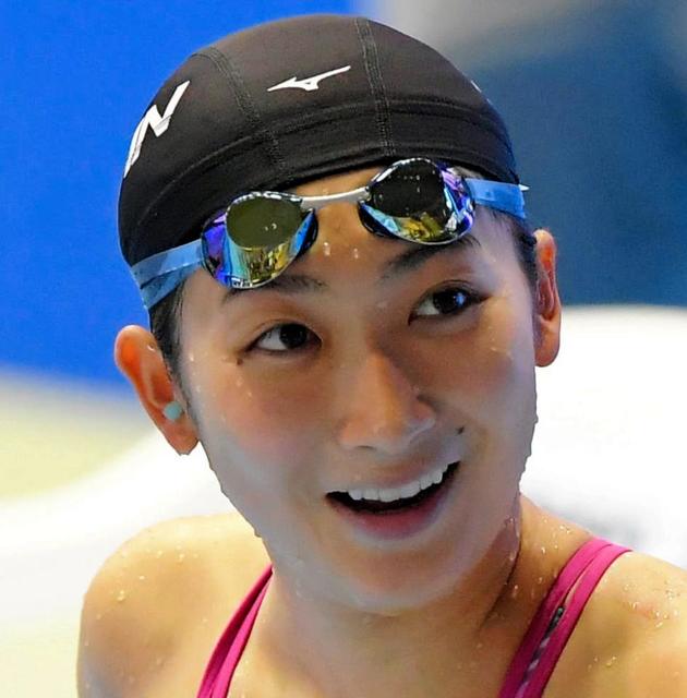 池江璃花子、キャップが脱げそうに…２００個メは予選落ち「１００バタに集中」