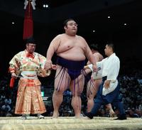 豪栄道を下し、２連勝の貴景勝