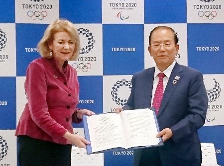 東京五輪、国連と推進協力 スポーツで平和や国際貢献