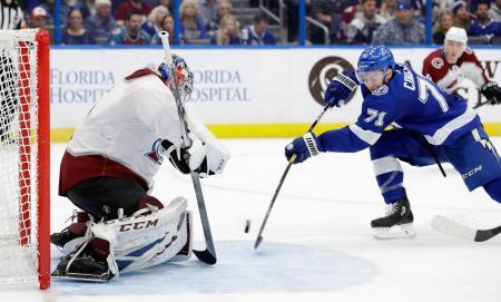 ＮＨＬ、ライトニングが首位堅守 第１０週が終了