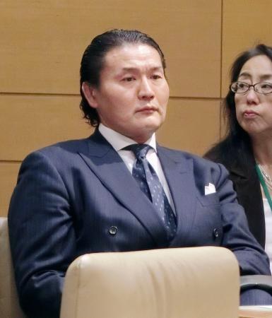 元貴乃花親方、不祥事対策会合に スポーツ議連主催、突然現れる