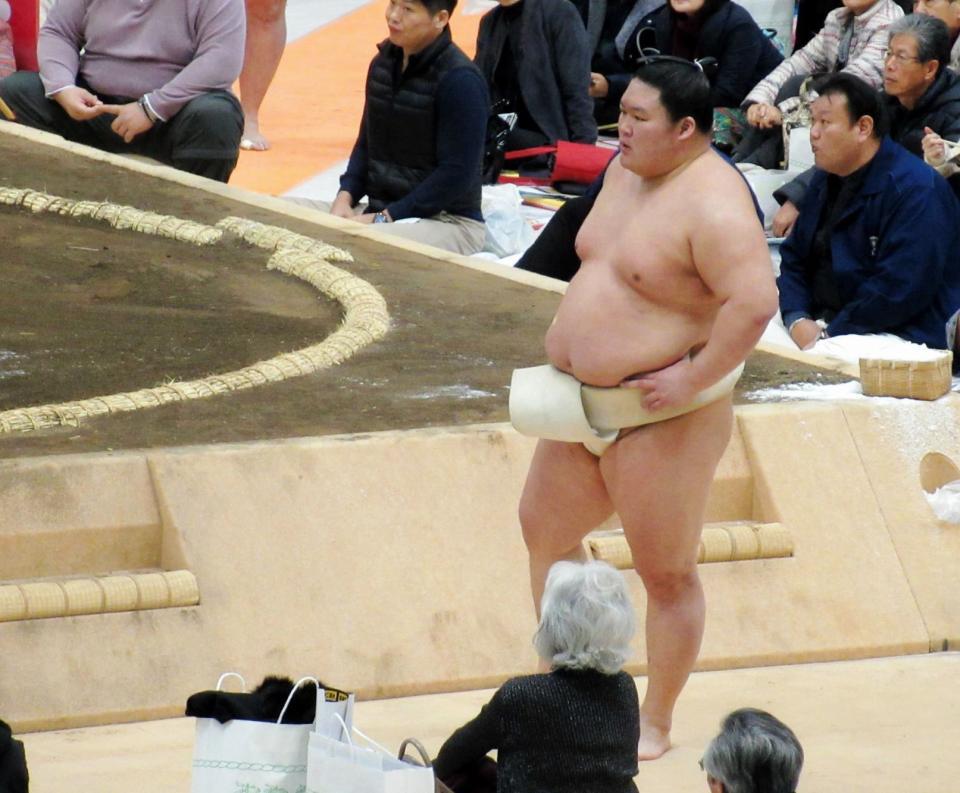 巡業に合流した豪栄道