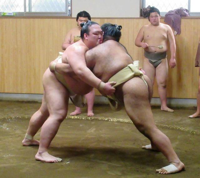 稀勢の里が稽古納め　高安相手に１５勝３敗！圧倒締め「やりたいことできてきた」