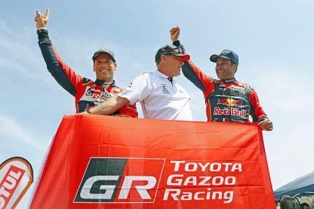 トヨタ、初の総合優勝 自動車のダカール・ラリー