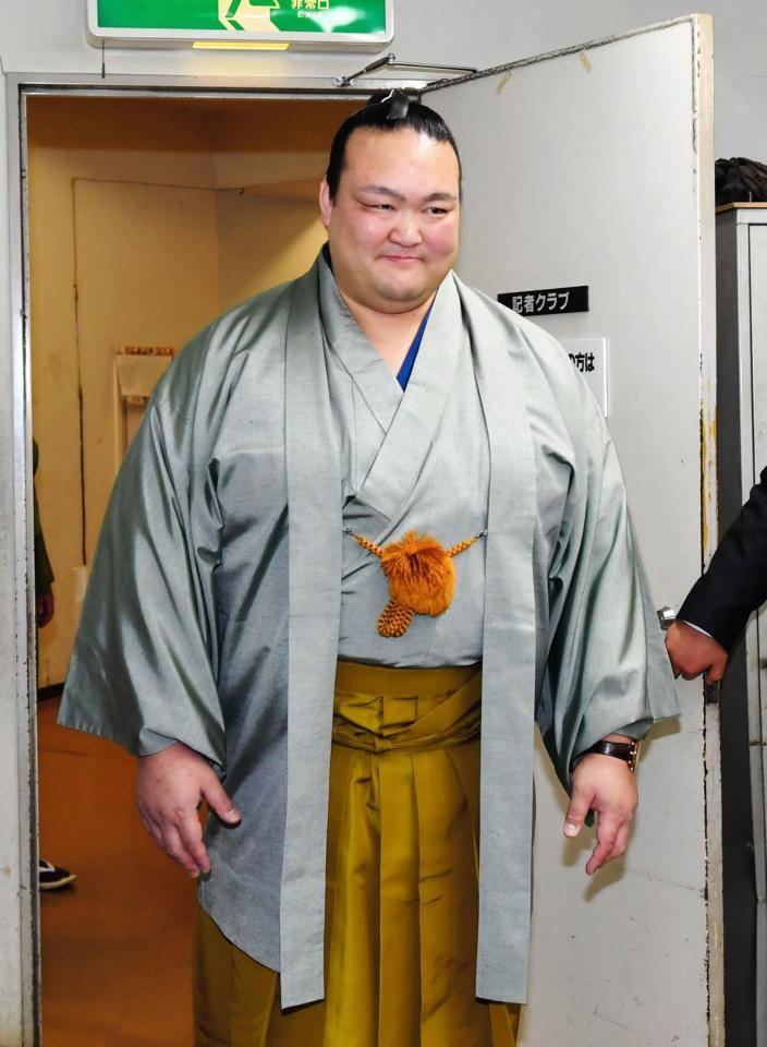 元横綱稀勢の里の荒磯親方