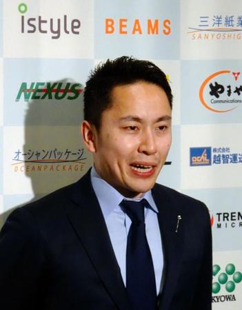 高円宮杯Ｗ杯を総括する日本フェンシング協会の太田雄貴会長