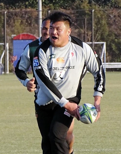 プロップ山下　Ｗ杯へサンウルブズでアピール　第３次合宿に突入