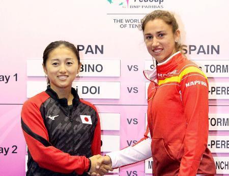 女子テニス日比野は７８位と初戦 フェド杯日本-スペイン