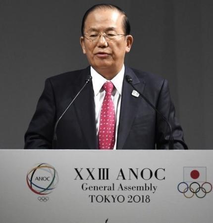 　東京五輪・パラリンピック組織委の武藤敏郎事務総長