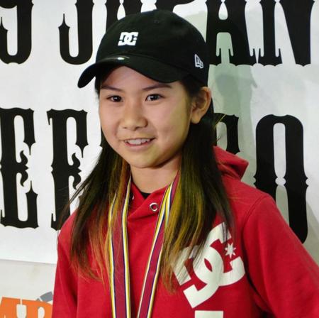 　３位に入った１２歳の織田夢海＝ムラサキパーク東京