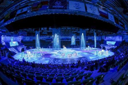 　ロシアのクラスノヤルスクで開幕した第２９回ユニバーシアード冬季大会（ロイター＝共同）