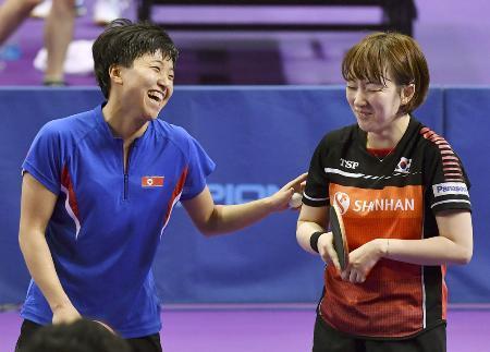 東京五輪、卓球の南北合同断念か 韓国側選手が反対