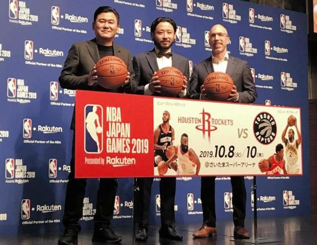 ＮＢＡ１６年ぶり！日本で試合開催　田臥勇太「本当にうれしい、ワクワク」