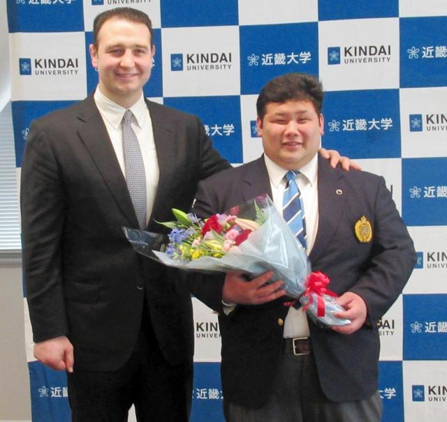 近大・元林健治が鳴戸部屋入門　全日本学生相撲準優勝「押し一本で頑張りたい」