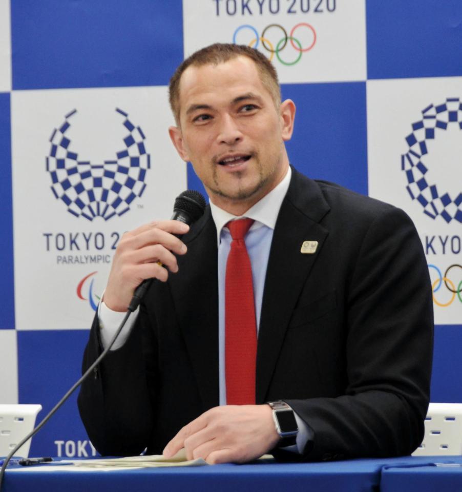 東京五輪の詳細日程を発表した室伏広治スポーツディレクター