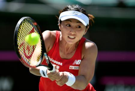 女子テニス、日本は２連勝 フェド杯２部入れ替え戦
