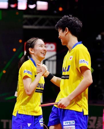 卓球の吉村真、石川組が３回戦へ 世界選手権第２日