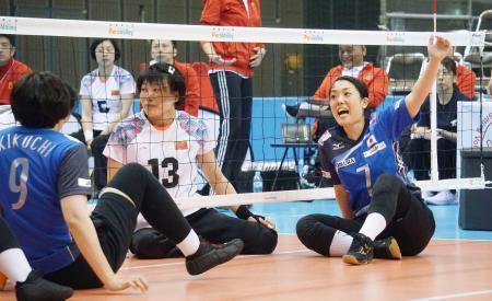 シッティングバレー日本は２連敗 女子４カ国対抗チャレンジ杯