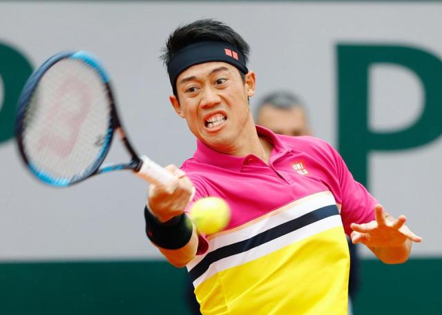 錦織圭が全仏オープン１回戦 第１セットを先取 スポーツ デイリースポーツ Online