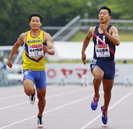 陸上、男子十種は丸山が首位 日本選手権混成第１日