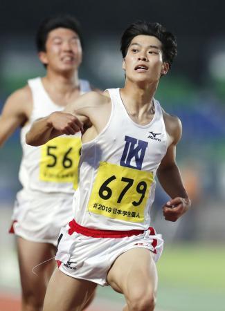 陸上 坂井が男子１００ｍで優勝 スポーツ デイリースポーツ Online