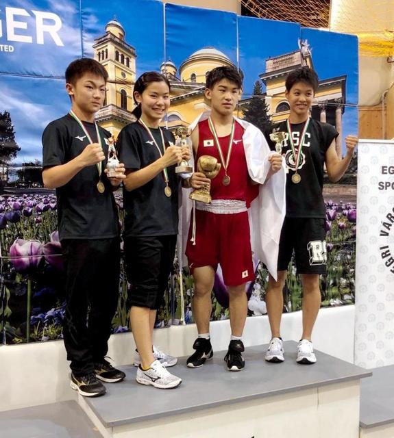 日本勢がメダル８個　ジュニア・ユース国際ボクシング