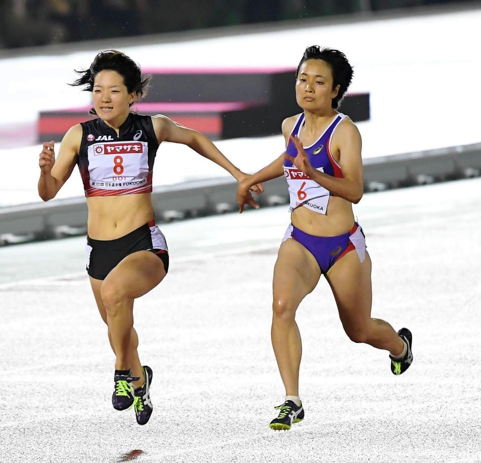 高校生スプリンター 御家瀬が最速女王 女子１００ｍ 土井の猛追振り切る スポーツ デイリースポーツ Online