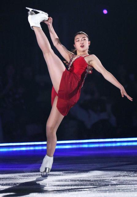 坂本花織が新ｓｐ披露 赤の衣装で ｎｏｒｏｏｔｓ スポーツ デイリースポーツ Online