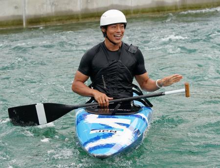 カヌー、羽根田が五輪コース試走「リオに本当に似ている」