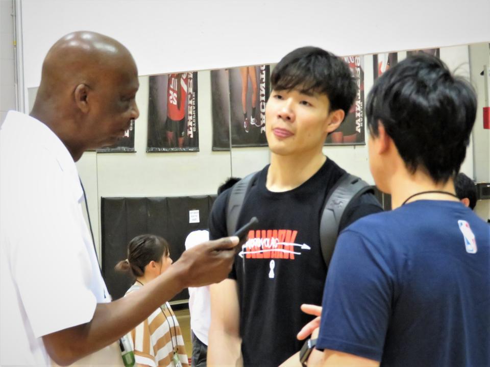 マブス馬場「恥ずかしがってたら成長はない」「1分1秒が刺激的」NBA入り目指し奮闘/スポーツ/デイリースポーツ online