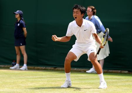 テニス、望月が日本男子初の決勝 ウィンブルドン・ジュニア