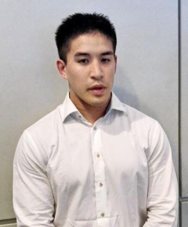 　遠征先のカナダから帰国したベイカー茉秋