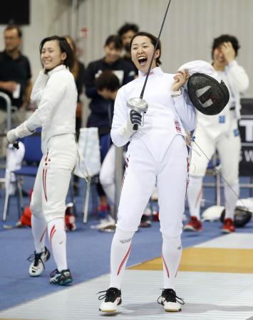 日本、女子エペで１１位 フェンシング世界選手権