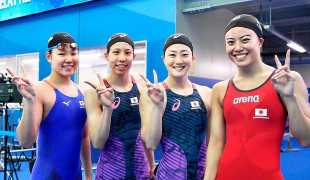女子４００リレー予選から日本新　「頼り」の池江不在でも　東京五輪出場枠も獲得