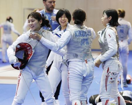 世界選手権女子フルーレ団体５位 日本勢２大会連続でメダルなし