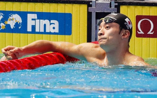 入江陵介は５位 メダルに一歩及ばず　３位と０・６７秒差　男子２００メートル背泳ぎ