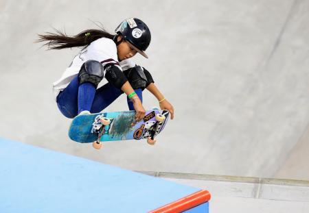 スケボー女子 岡本が優勝 スポーツ デイリースポーツ Online