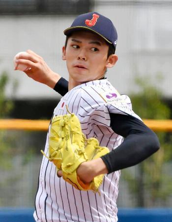 野球の高校日本代表が練習試合大船渡・佐々木は１回無失点