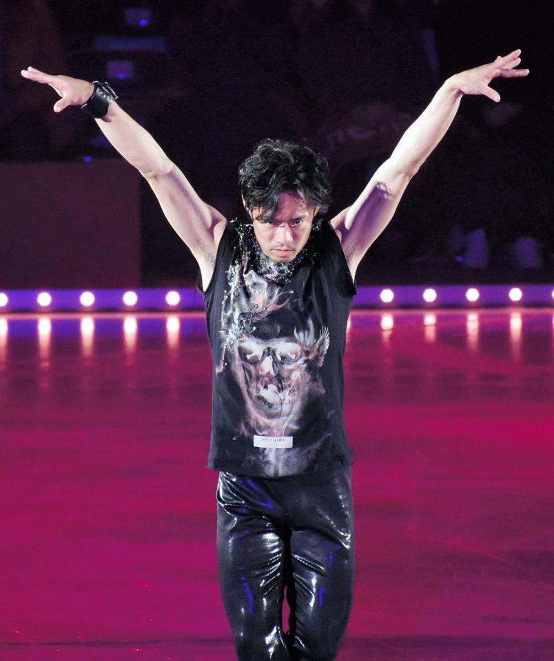 　新ＳＰを披露する高橋大輔（撮影・國島紗希）