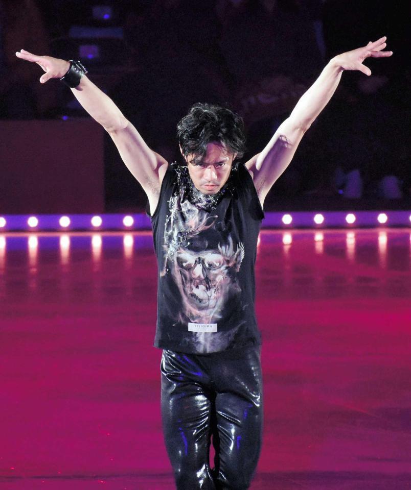 　新ＳＰを披露する高橋大輔