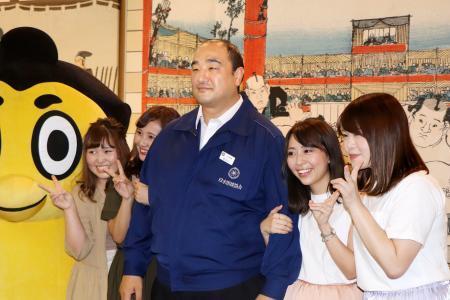 元安美錦、引退相撲は来年１０月初めての握手会で大人気