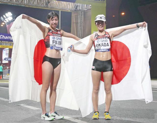 岡田６位藤井７位…女子競歩史上初ダブル入賞　五輪ロードへ「２段階パワーアップ」