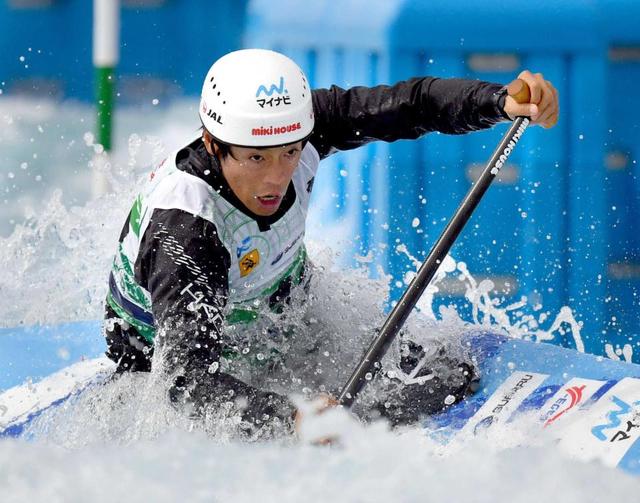 カヌー・羽根田、４大会連続五輪切符　“前哨戦”３位「ここからが本当の厳しい戦い」